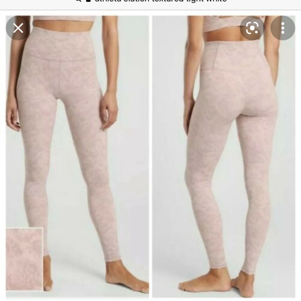 Athleta elation textured tight/ med/ NWT